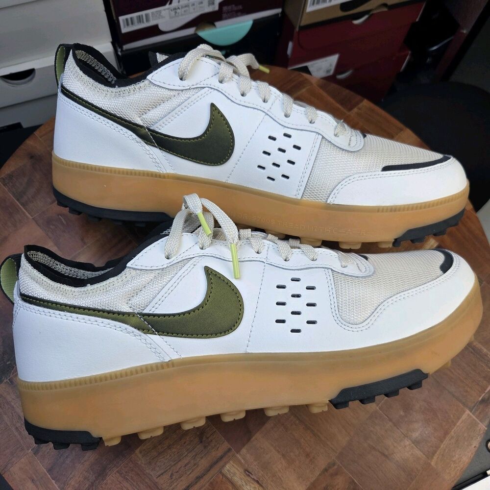 Nike C1TY Low Top sz 12 Sneakers Sail/Pacific Moss/Coconut Milk IB8080-133